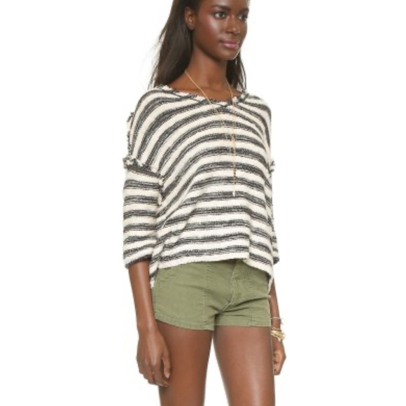 FREE PEOPLE Spells Trouble Stripe Pullover - Picture 2 of 12